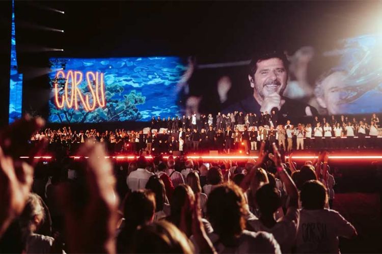 Le concert "Corsu Mezu Mezu" au Vélodrome de Marseille diffusé le 28 août 2026 sur France 3