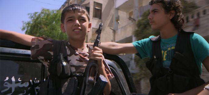 « Syrie - Enfants en guerre » doc “Infrarouge” mardi 13 janvier 2015 sur France 2