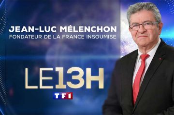 Jean-Luc Mélenchon invité du Journal de 13 Heures de TF1 samedi 24 août 2024
