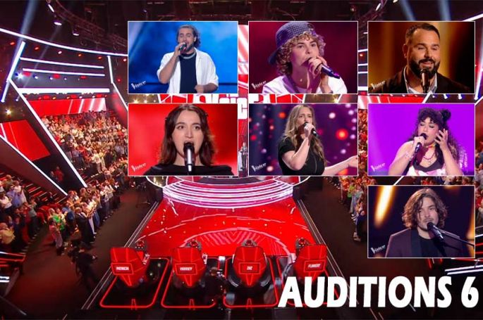 Replay &quot;The Voice&quot; samedi 8 mars 2025 : Voici les 7 talents sélectionnés cette semaine (vidéo)