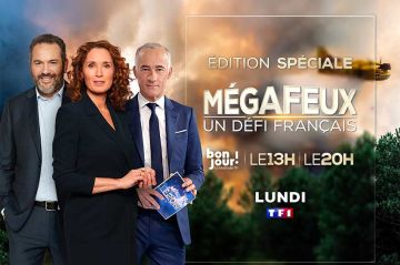 Mégafeux un défi français, éditions spéciales sur TF1 lundi 31 août 2026