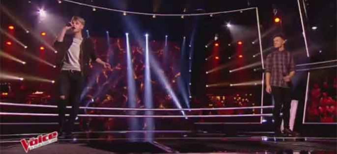 Replay “The Voice” : Battle Matthieu / Fabian « Aussi libre que moi » de Calogero (vidéo)