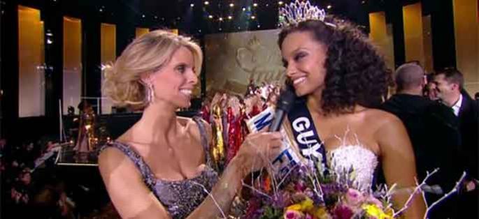 Les premiers mots d&#039;Alicia Aylies, élue Miss France 2017 samedi sur TF1 (vidéo)