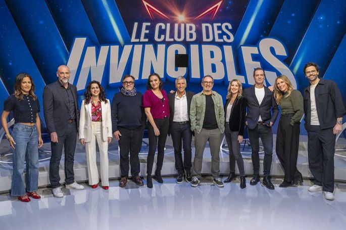 &quot;Le Club des Invincibles&quot; samedi 22 février 2025 sur France 2, les participants
