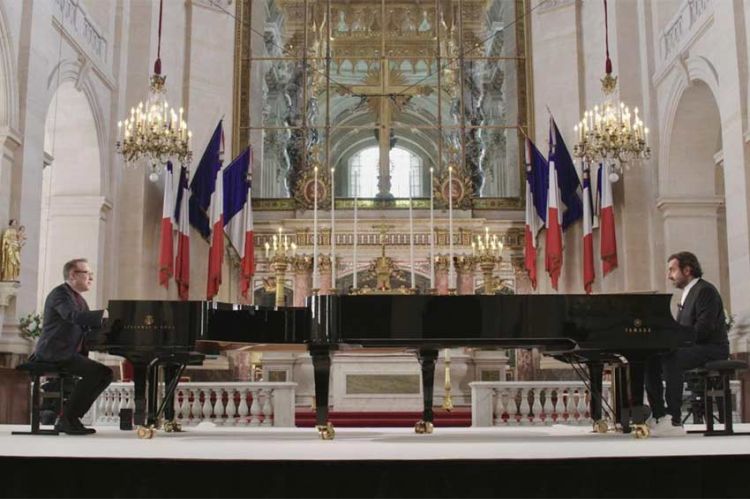 Jean-François Zygel et André Manoukian, duo aux Invalides sur France 5 vendredi 15 mars 2024