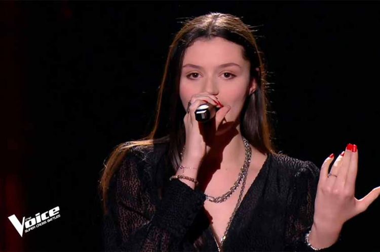 Replay “The Voice” : Nour chante « Vivre pour le meilleur » de Johnny Hallyday (vidéo)