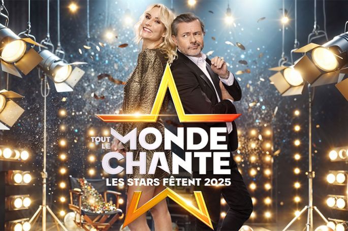 &quot;Tout le monde chante : les stars fêtent 2025&quot; sur W9 mercredi 1er janvier 2025 au Cirque Phénix, les artistes présents