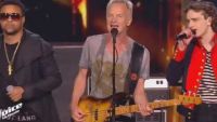 Replay “The Voice” : Xam Hurricane, Sting & Shaggy chantent « Englishman in New-York » en finale (vidéo)