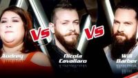 Replay “The Voice” : l'épreuve ultime d'Audrey, Nicola Cavallaro et Will Barber (vidéo)