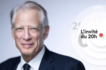 Reconnaissance de la Palestine : Dominique de Villepin invité du 20H de France 2 lundi 22 septembre 2025
