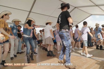 "Cowboy, danse et festival : la country envahit la France" sur TMC mercredi 19 août 2026