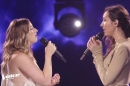 Replay "The Voice" : Tessa B et Héléna chantent "Adieu mon amour" (vidéo)