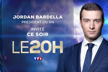 Jordan Bardella invité du Journal de 20 heures TF1 ce mardi 17 mars 2026