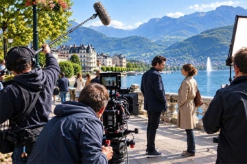 "Meurtres à Aix-les-Bains" en tournage pour France 3 avec Manon Azem et Michaël Abiteboul