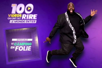 "Les 100 vidéos qui ont fait rire le monde entier - Spéciale camping en folie" sur Gulli mercredi 19 août 2026
