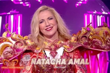&quot;Mask Singer&quot; : Le Lynx était... Natacha Amal ! Regardez son démasquage (vidéo)