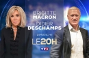 Brigitte Macron et Didier Deschamps invités du JT de 20 Heures de TF1 dimanche 4 janvier 2026