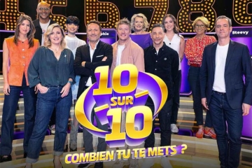 Retour de &quot;10 sur 10 combien tu te mets ?&quot; samedi 9 août 2025 sur TF1, les invités d'Arthur