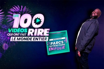&quot;Les 100 vidéos qui ont fait rire le monde entier - Spéciale parcs d'attractions en folie&quot; sur Gulli mercredi 9 juillet 2025