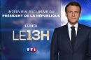 G7 : Emmanuel Macron invité du JT de 13H de TF1 lundi 15 juin 2026